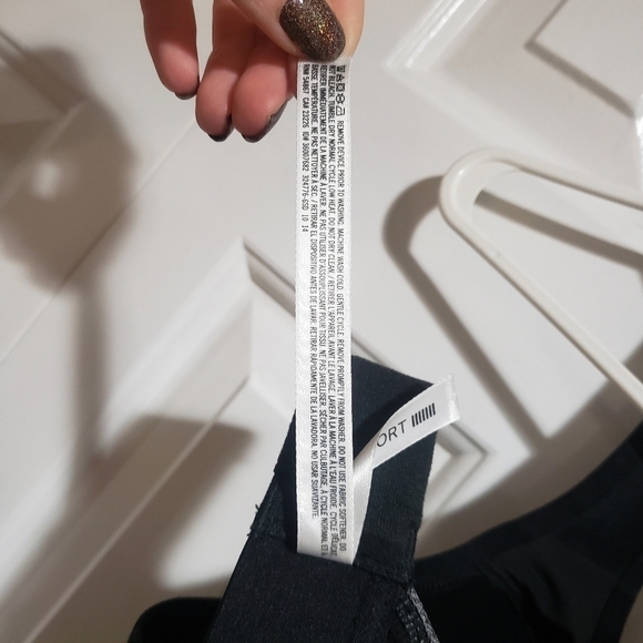 VSX Sport Incredible Bra with Heart Monitor Attachment Port Gray Size 34B - Picture 11 of 12